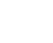 Sinnbild Motorrad weiß